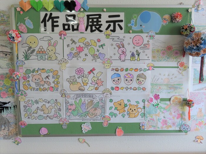 作品制作は秋到来。お月見など